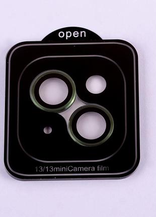 Захисне скло для камери dark iphone 13 / iphone 13 mini зелений