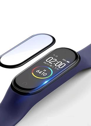 Защитное стекло для xiaomi mi band 4 черный