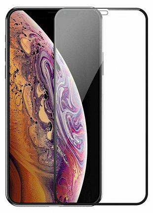 Захисне скло 10d для iphone x/xs