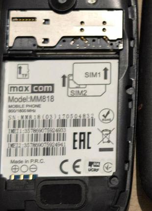 Maxcom mm818 2