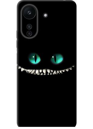 Чохол силіконовий на телефон xiaomi poco c65 чеширський кіт "689u-3447-58250"
