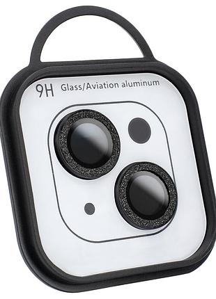 Защитное стекло для камеры diamonds lens черное для iphone 13 13 mini защита от царапин и повреждений