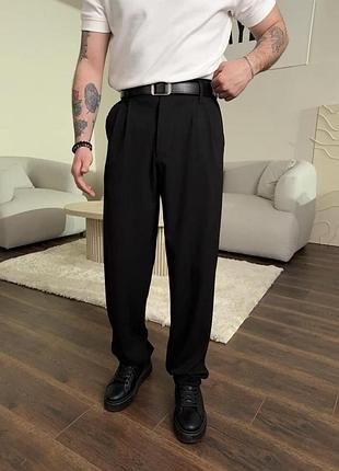Стильные брюки baggy в черном цвете🔝