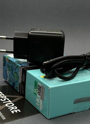 Мзп hoco cs22a type-c pd30w адаптер швидка зарядка для телефону/смартфону/пристроїв + кабель type-c - type-c