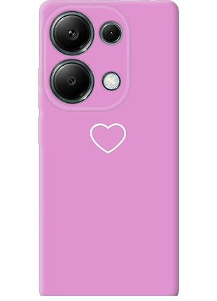 Чохол силіконовий на телефон xiaomi redmi note 13 pro 4g серце 2 "4863u-3653-58250"