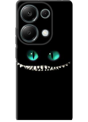 Чехол силиконовый на телефон xiaomi poco m6 pro чеширский кот "689u-3452-58250"