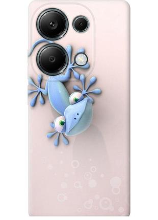 Чехол силиконовый на телефон xiaomi poco m6 pro геккончик "1094u-3452-58250"