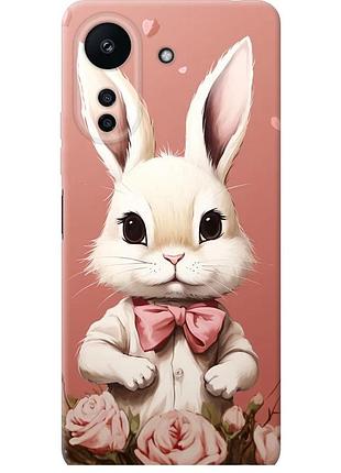 Чохол силіконовий на телефон xiaomi redmi 13c зайчик "5669u-3410-58250"