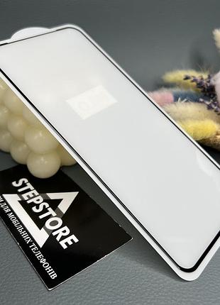 Защитное стекло 3d 5d для xiaomi redmi note 9 со скругленными краями противоударне полный клей толстое