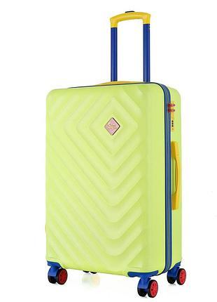 Валіза semi line 24" (m) lemon (t5803-2)