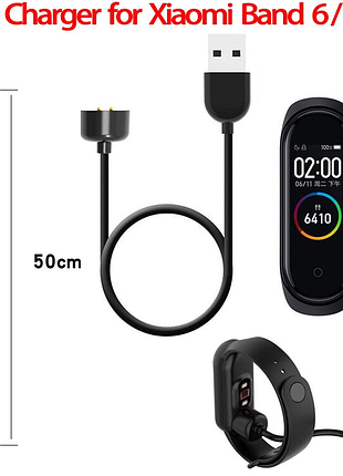 Зарядний пристрій для xiaomi mi band 5 6 50cm smart magnetic charger