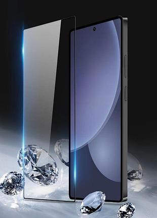 Захисне скло samsung s25 ultra антистатичне повне покриття esd 0.2mm