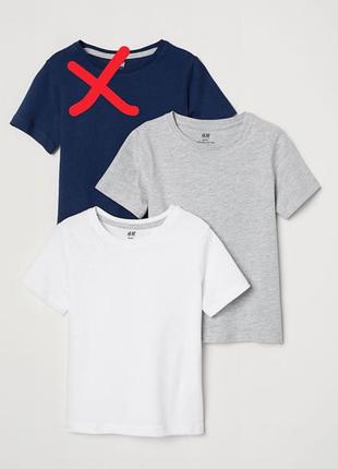 Базовая футболка на мальчика h&amp;m