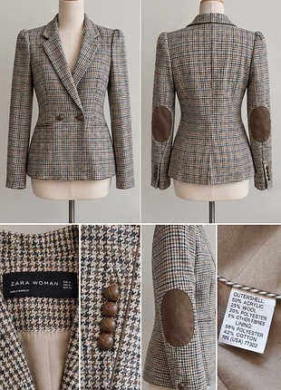 Жакет пиджак в клетку zara.
p.s