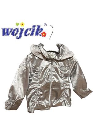 Нова з бірками вітрівка для дівчинки wojcik (сіюріьна) на 80,86 та 98 зріст