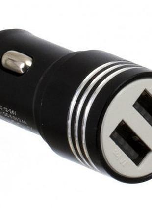 Автомобильная зарядка usb от прикуривателя 12v car usb hammer 0068 yzs-a-01