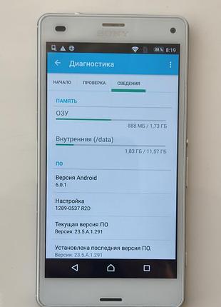 Sony xperia z3 compact d5803 исправный 6