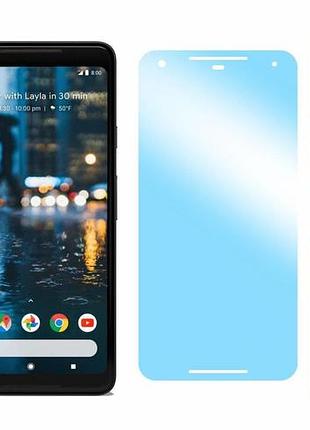 Защитная гидрогелевая пленка для google pixel 2 xl матовая, на заднюю крышку