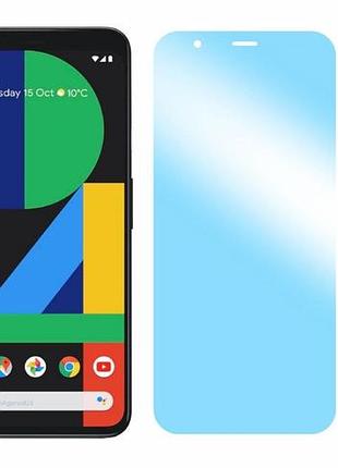 Защитная гидрогелевая пленка для google pixel 4 матовая, на заднюю крышку