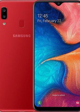 Защитная гидрогелевая пленка для samsung galaxy a20 (sm-a205f) глянцевая, на заднюю крышку