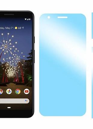 Защитная гидрогелевая пленка для google pixel 3a xl матовая, на заднюю крышку