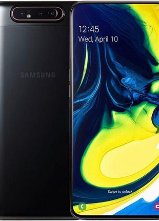 Защитная гидрогелевая пленка для samsung galaxy a80 (sm-a805f) глянцевая, на заднюю крышку