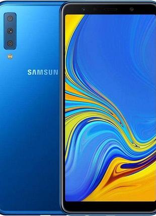 Защитная гидрогелевая пленка для samsung galaxy a7 2018 (a750f) матовая, на заднюю крышку