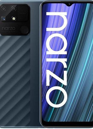 Защитная гидрогелевая пленка для realme narzo 50a глянцевая, на заднюю крышку
