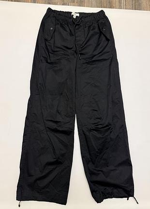 Брюки парашюты карго wide leg 2