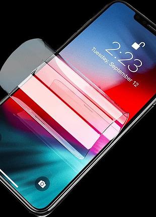 Защитная гидрогелевая пленка для apple iphone x матовая, комплект на экран и заднюю крышку