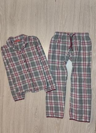 Бавовнаяна піжама mini jammies на 8-9 років