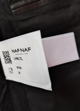 Шкіряна куртка , р.38  naf naf 6