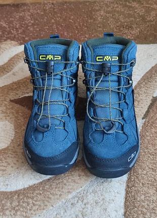 Черевики cmp kids rigel mid wp waterproof. 33 размер, с мембраной