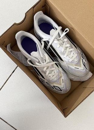 Бутси чоловічі adidas для залу, білі