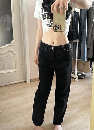 Чорні джинси mom mango р.36 9
