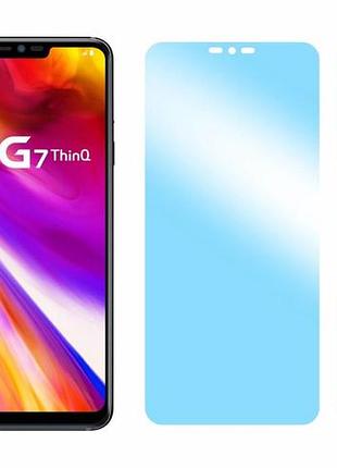 Защитная гидрогелевая пленка для lg g7 thinq глянцевая, на заднюю крышку
