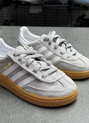 Шкіряні дитячі кросівки adidas spezial jq1993