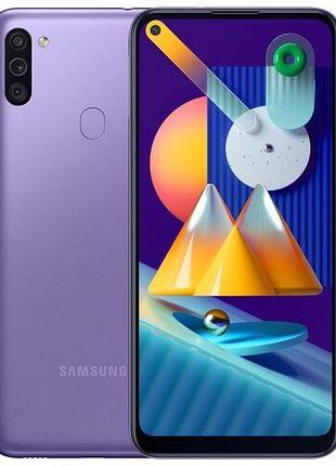 Защитная гидрогелевая пленка для samsung galaxy m11 (sm-m115) матовая