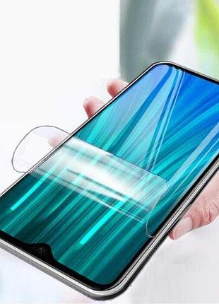 Защитная гидрогелевая пленка для zte blade 20 smart глянцевая, на заднюю крышку