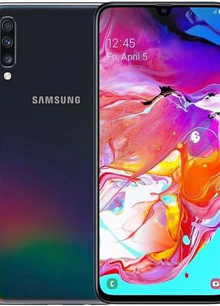Защитная гидрогелевая пленка для samsung galaxy a70 (sm-a705f) матовая, на заднюю крышку