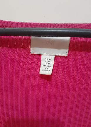 Свитер рубчик xs-s h&m 4