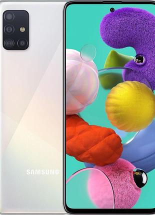 Защитная гидрогелевая пленка для samsung galaxy a51 (sm-a515fz) матовая