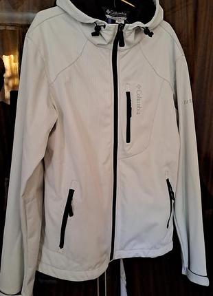 Вітровка softshell бренда columbia titanium