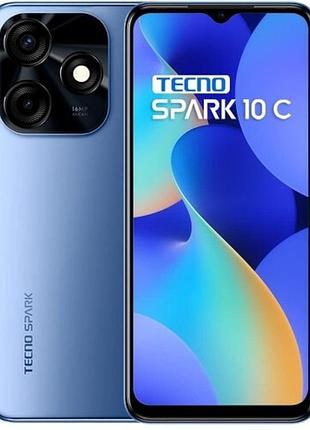 Защитная гидрогелевая пленка для tecno spark 10c (ki5k) матовая
