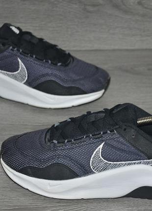 Кросівки чоловічі nike legend essential 3 чорні, розмір 42.5, довжина устілки 27 см