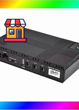 Bs безперебійник ups для best mix wi-fi роутера 10400mah підтримує 5/9/12v (до 10 годин роботи) bas77/n