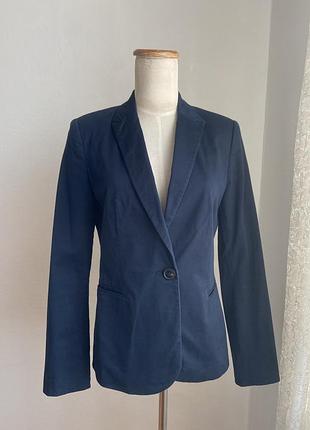 Жакет жіночий zara basic темно-синій
