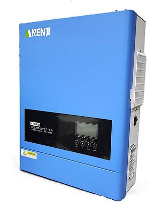 Гібридний інвертор anenji anj-6200w-48v-wifi 6200 вт, 48 в, mppt 120 а, wi‑fi, чиста синусоїда