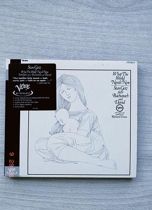Cd stan getz – what the world needs now: plays bacharach and david (verve, ліцензійний)