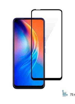 Защитное стекло 2e для tecno spark 6 (ke7), 2.5d fcfg,(1 pack), black border